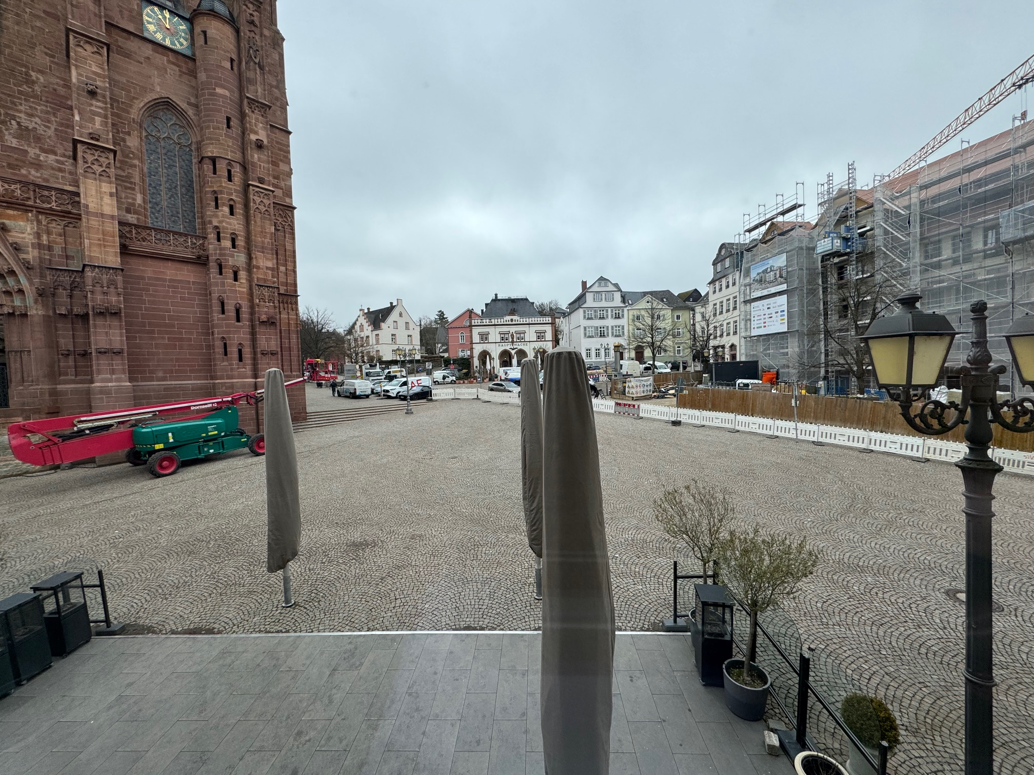 Außsicht auf den Domplatz
